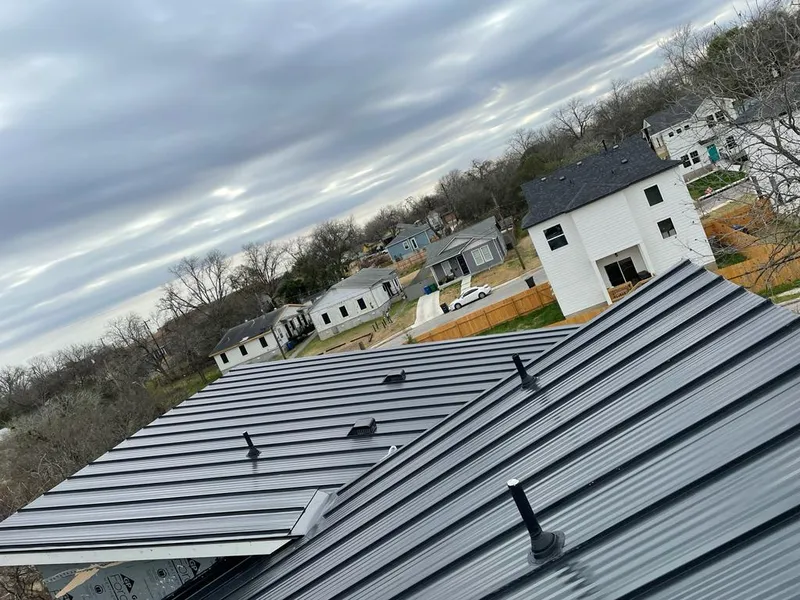 Standing seam metal roof panels with vents for Skylight Repair in Coldwater